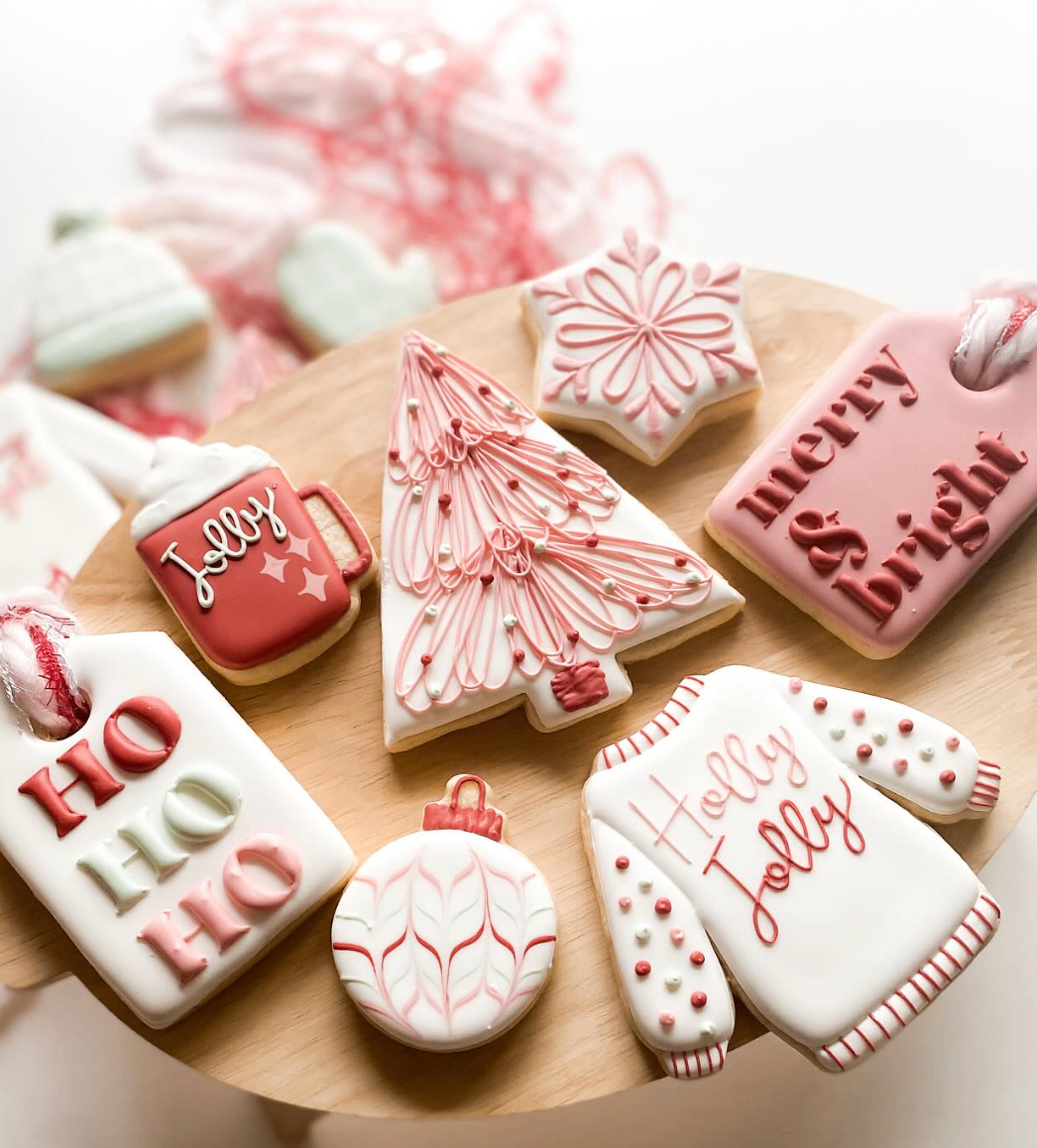 Cookie decorating class spread
